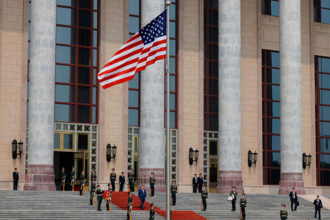 Trump w Chinach! Zobacz spotkanie. "Wielki przywódca, fantastyczna przyszłość"