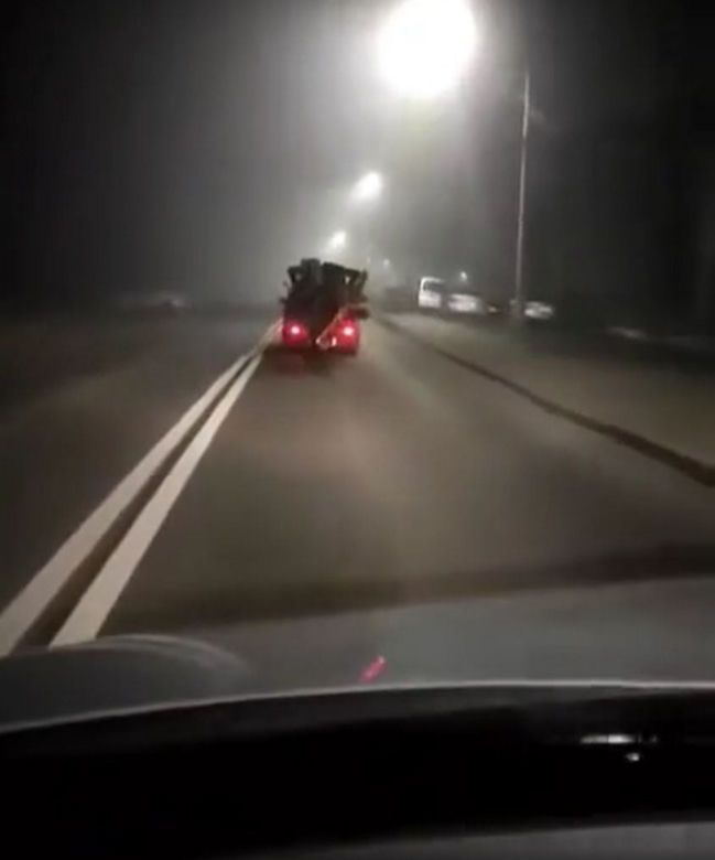 Kierowca cinquecento znów to zrobił