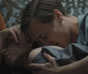 M jak miłość, odcinek 1891. Olek (Maurycy Popiel), Aneta (Ilona Janyst)