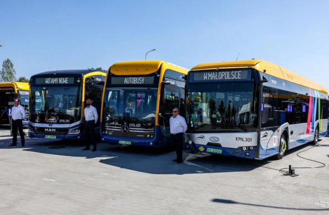 Zeroemisyjne autobusy ruszają w Małopolskę.  Także do naszego  regionu 