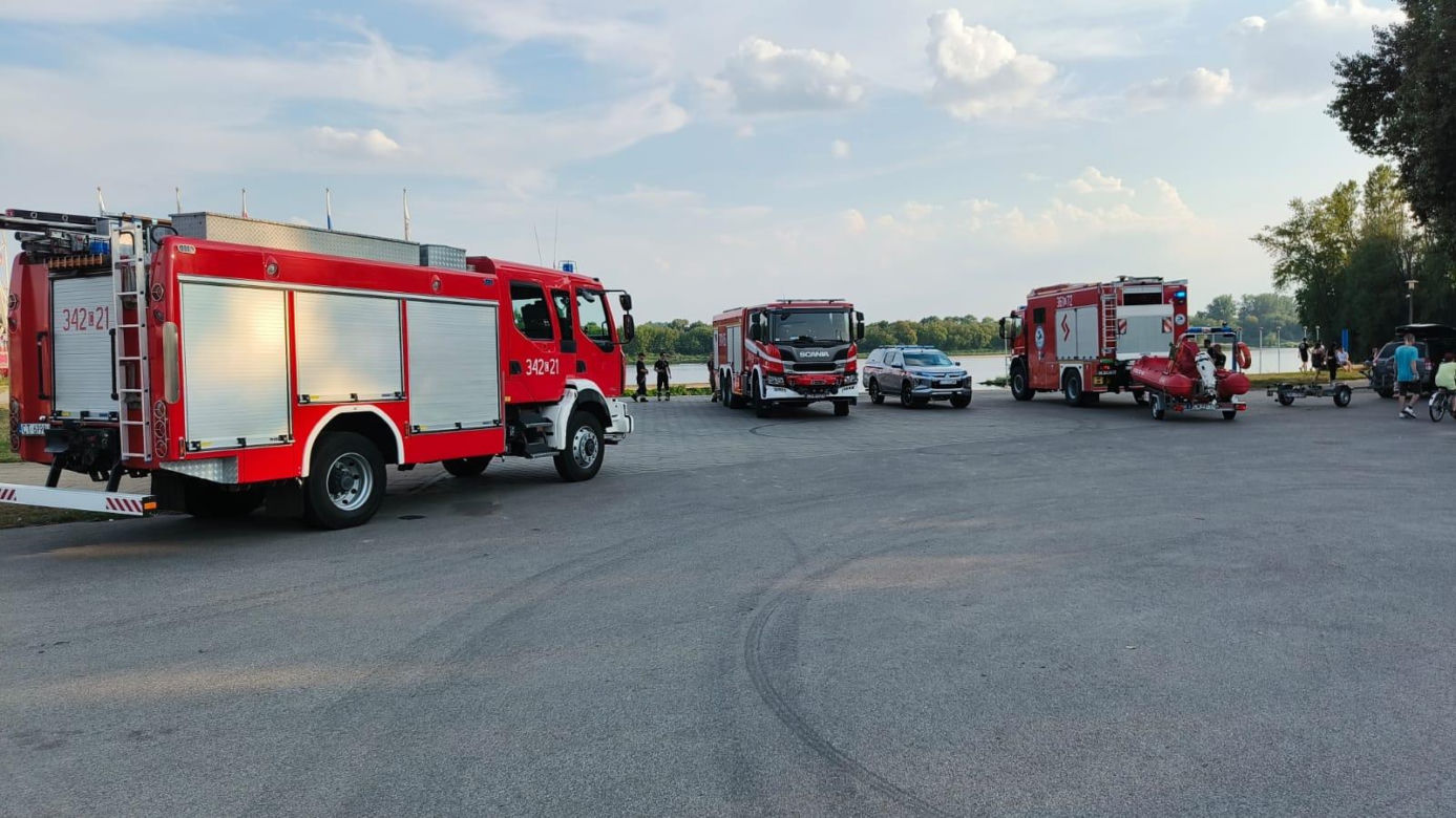 39-latka porwał nurt Wisły. Akcja poszukiwawcza w Toruniu