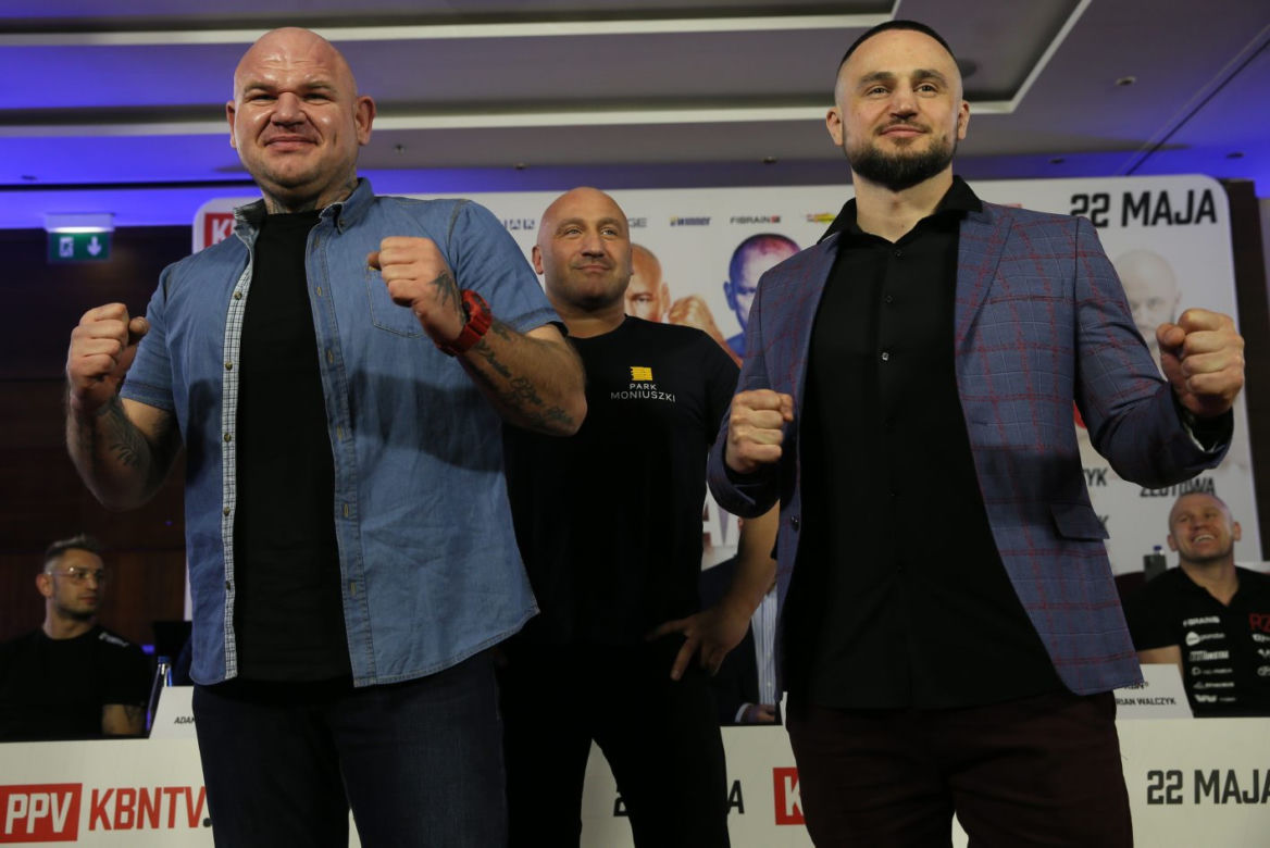 Konferencja przed walką Szpilka - Różański