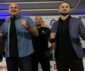 Konferencja przed walką Szpilka - Różański
