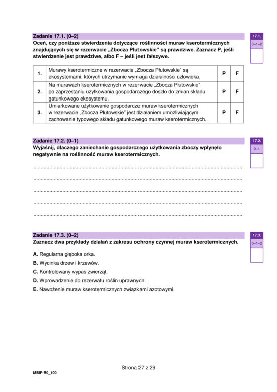 Matura 2023 rozszerzona biologia - arkusz CKE