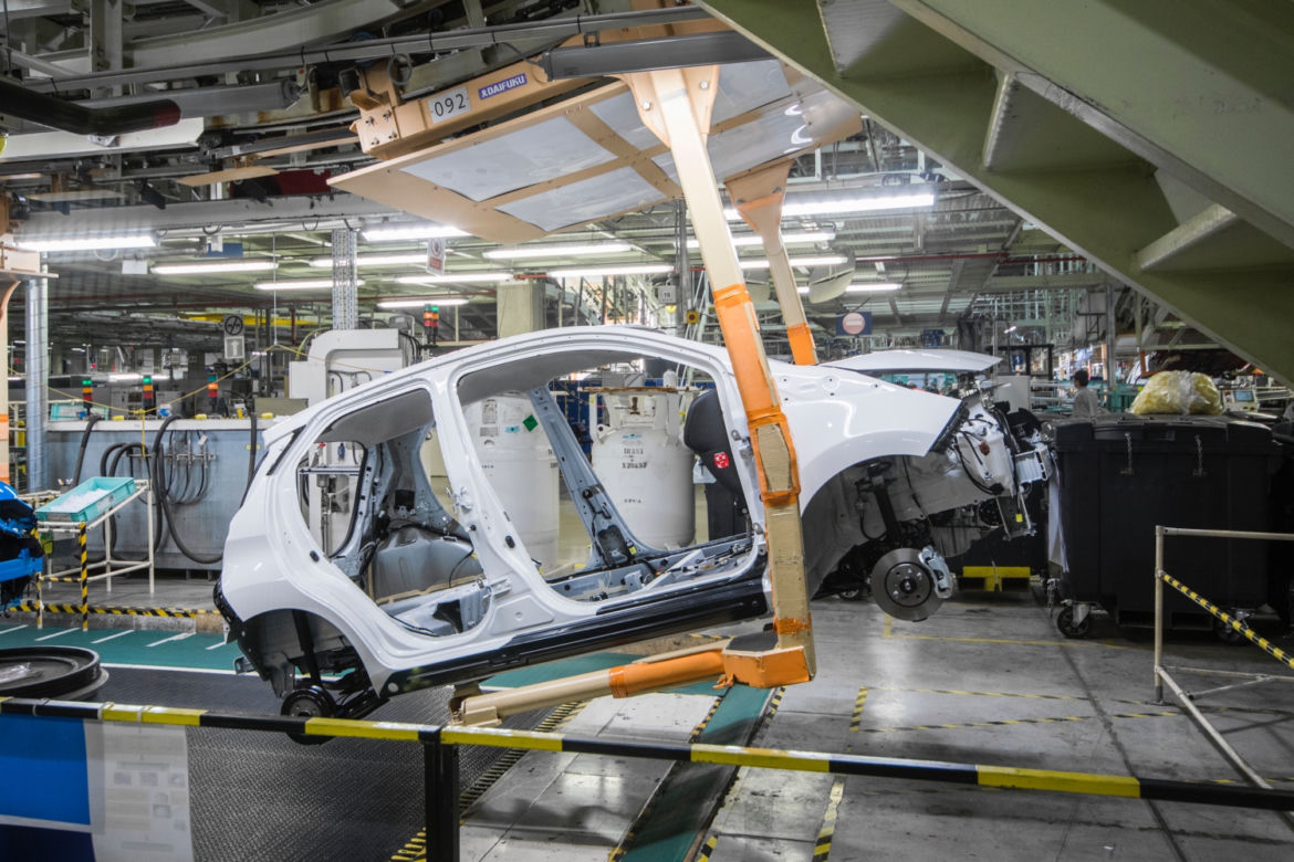 Fabryka w Kolinie - produkcja Toyoty Aygo