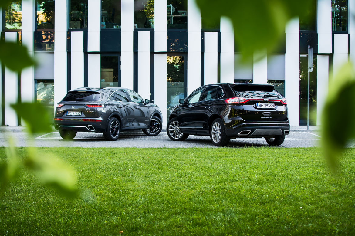 Ford Edge Vignale 2.0 TDCi vs. DS 7 Crossback 2.0 BlueHDI