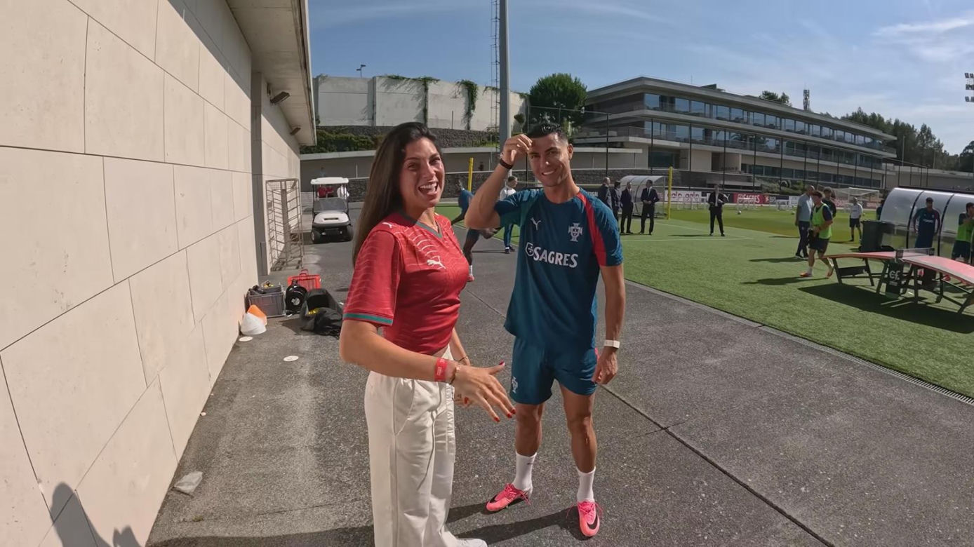 Cristiano Ronaldo i Celine Dept