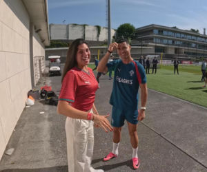 Cristiano Ronaldo i Celine Dept