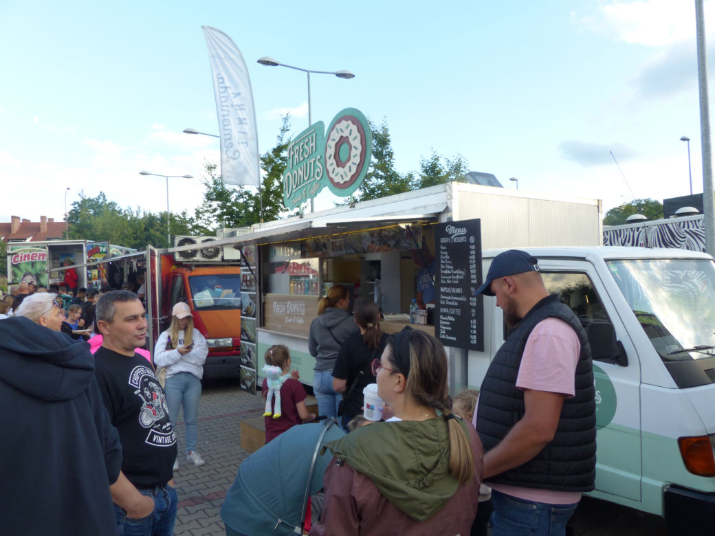 Festiwal food trucków w Iławie