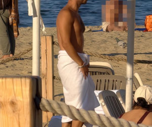Mateusz Banasiuk na plaży w Sopocie. Tak wyglądał, gdy zrzucił koszulkę!