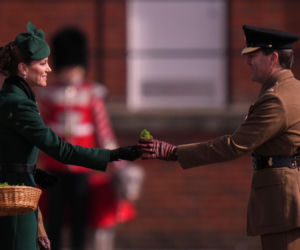 Księżna Kate cała w zieleni na Dniu Świętego Patryka! Dobrze wyglądała?