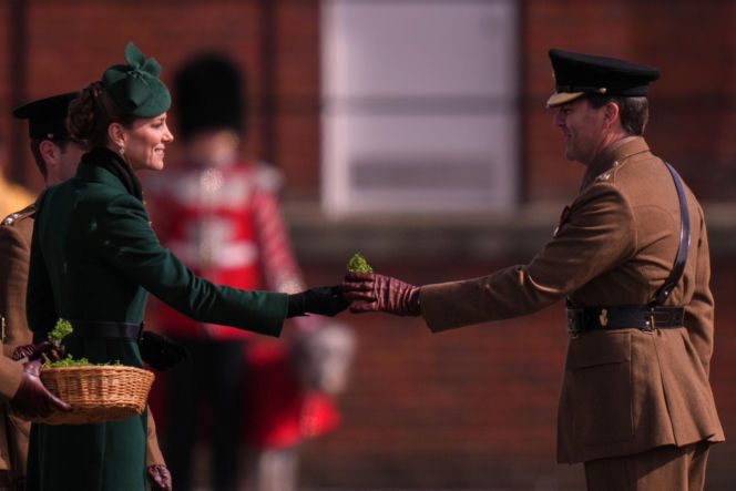 Księżna Kate cała w zieleni na Dniu Świętego Patryka! Dobrze wyglądała?