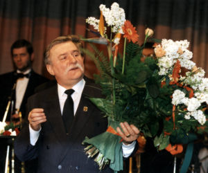 Lech Wałęsa: W prezencie dostanę żonę