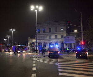 Groźny pożar na dworcu we Wrocławiu