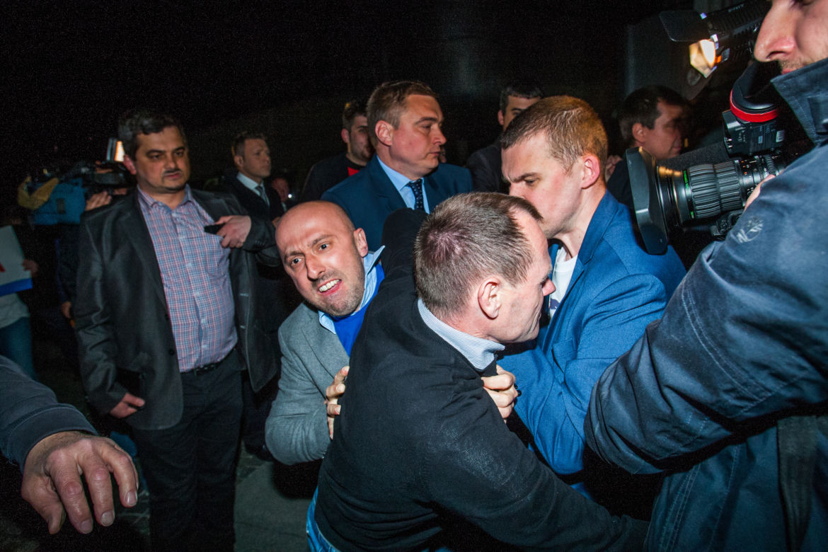 Bójka po debacie w TVP