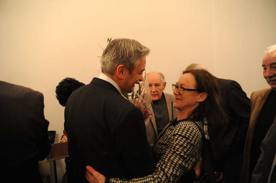 Otwarcie biura poselskiego Roberta Biedronia, Joanny Senyszyn i Marka Rutki w Słupsku