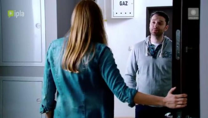 Przyjaciółki 3 sezon odcinek 29. Inga (Małgorzata Socha), Szymon (Filip Bobek)