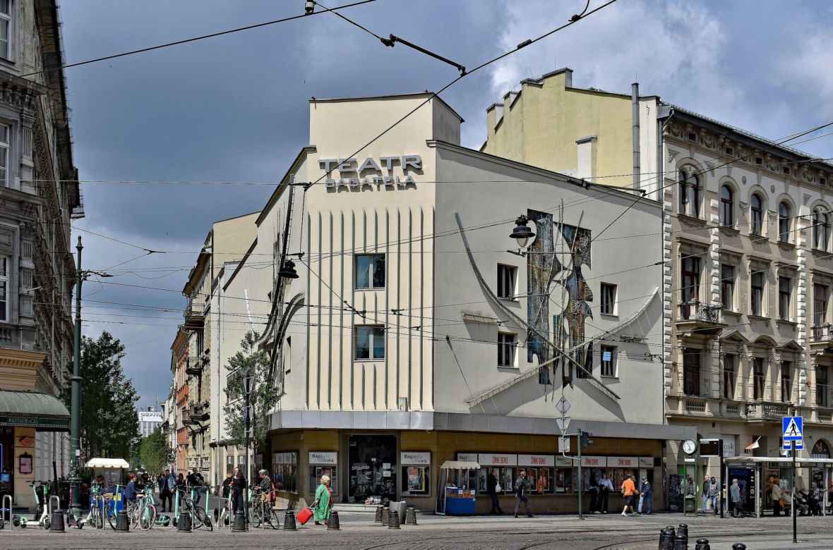 Węzeł tramwajowy przy Teatrze Bagatela - prace od grudnia 2025 r. do października 2026 r.