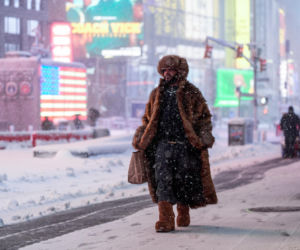 Wielka śnieżyca w Nowym Jorku! Zabronili podróży. Zobacz zdjęcia