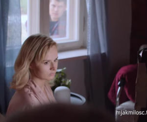 M jak miłość. Sonia (Barbara Wypych), Janek (Tomas Kollarik)