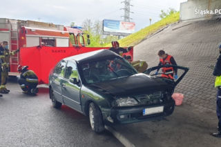 Koszmarny wypadek na DTŚ w Katowicach. Na miejscu zginęła 53-letnia kobieta [ZDJĘCIA]