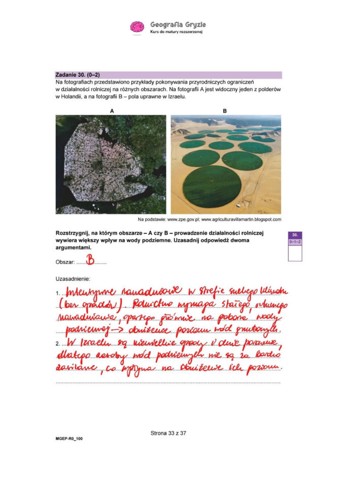 Matura próbna 2026: geografia rozszerzona - wszystkie odpowiedzi do arkusza CKE 15.01.2026