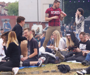 Blokada Łużyka, czyli królewskie grillowanie na Uniwersytecie Kazimierza Wielkiego [ZDJĘCIA]