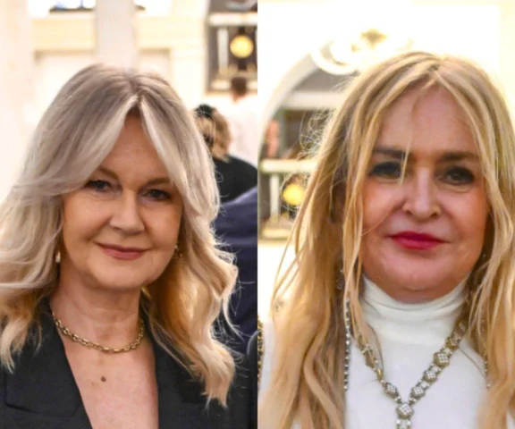 Torbicka czy Olejnik? Jedna kusiła dekoltem, druga... suknią jak do ślubu!