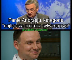 Sylwester 2019. Impreza u Andrzeja Dudy? A może z Polsatem? Zobacz najepsze memy