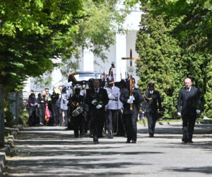 Pogrzeb policjanta, który zginął w wyniku wypadku w Gdyni