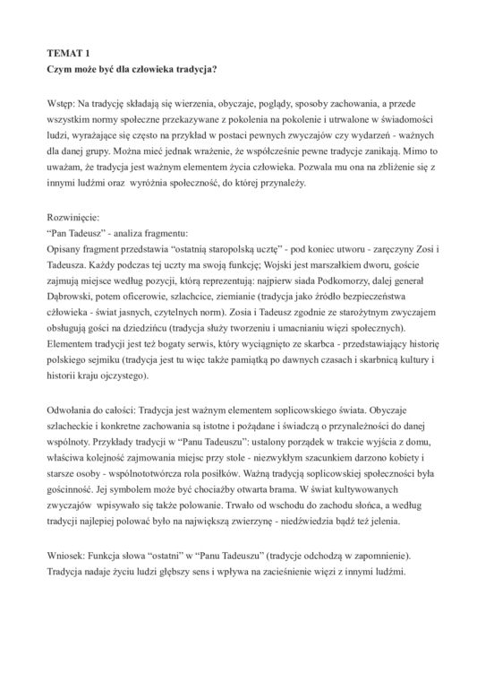 Tematy maturalne 2022