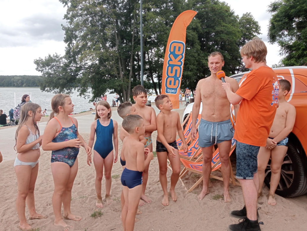 Eska Summer City Olsztyn. Pomarańczowa ekipa na Plaży Miejskiej