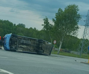 Wypadek na DK-50 w Stojadłach