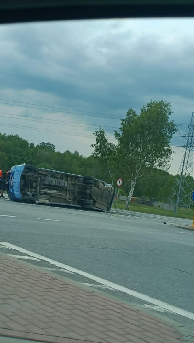 Wypadek na DK-50 w Stojadłach