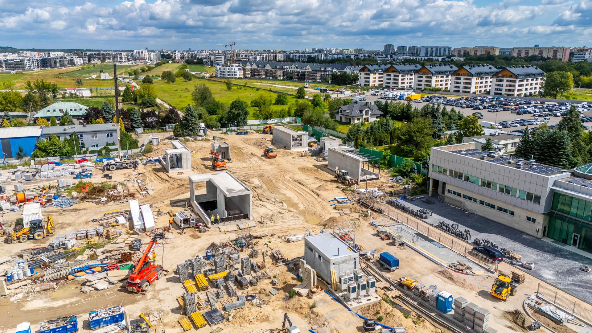 Budowa 3 końcowych stacji 2. linii metra na Bemowie