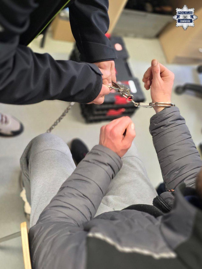 Zatrzymanie kierowcy, który potrącił przechodniów