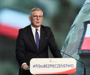 Jarosław Kaczyński mówił o NATO podczas konferencji PiS