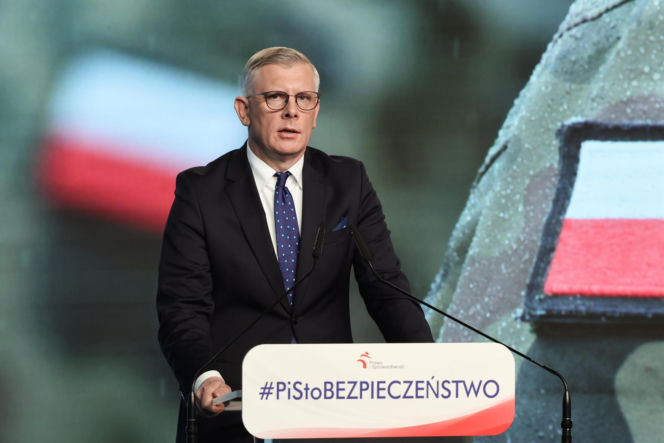 Jarosław Kaczyński mówił o NATO podczas konferencji PiS