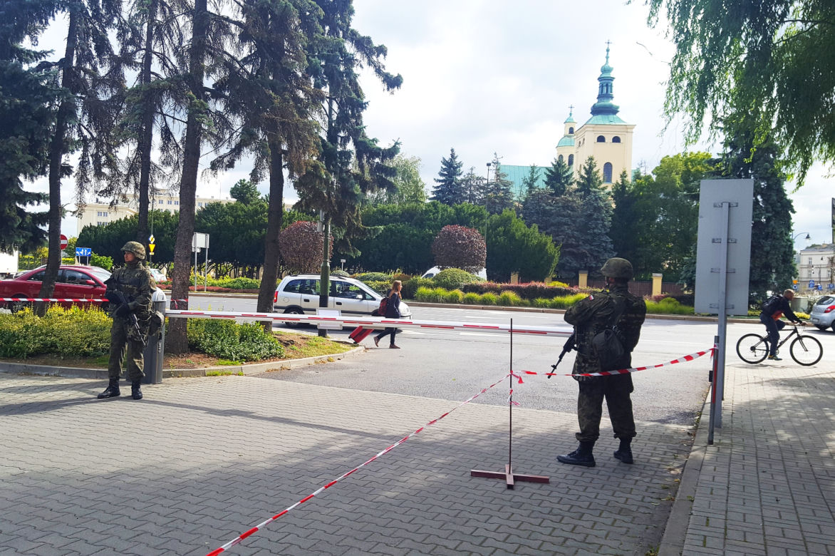 Atak terrorystyczny w Urzędzie Marszałkowskim w Rzeszowie? To tylko ćwiczenia