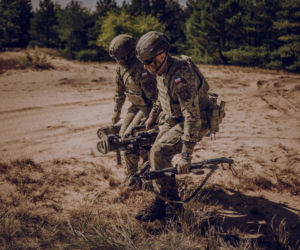 Granatniki przeciwpancerne Carl-Gustaf w akcji. „Celne jak Stefan Czarniecki”