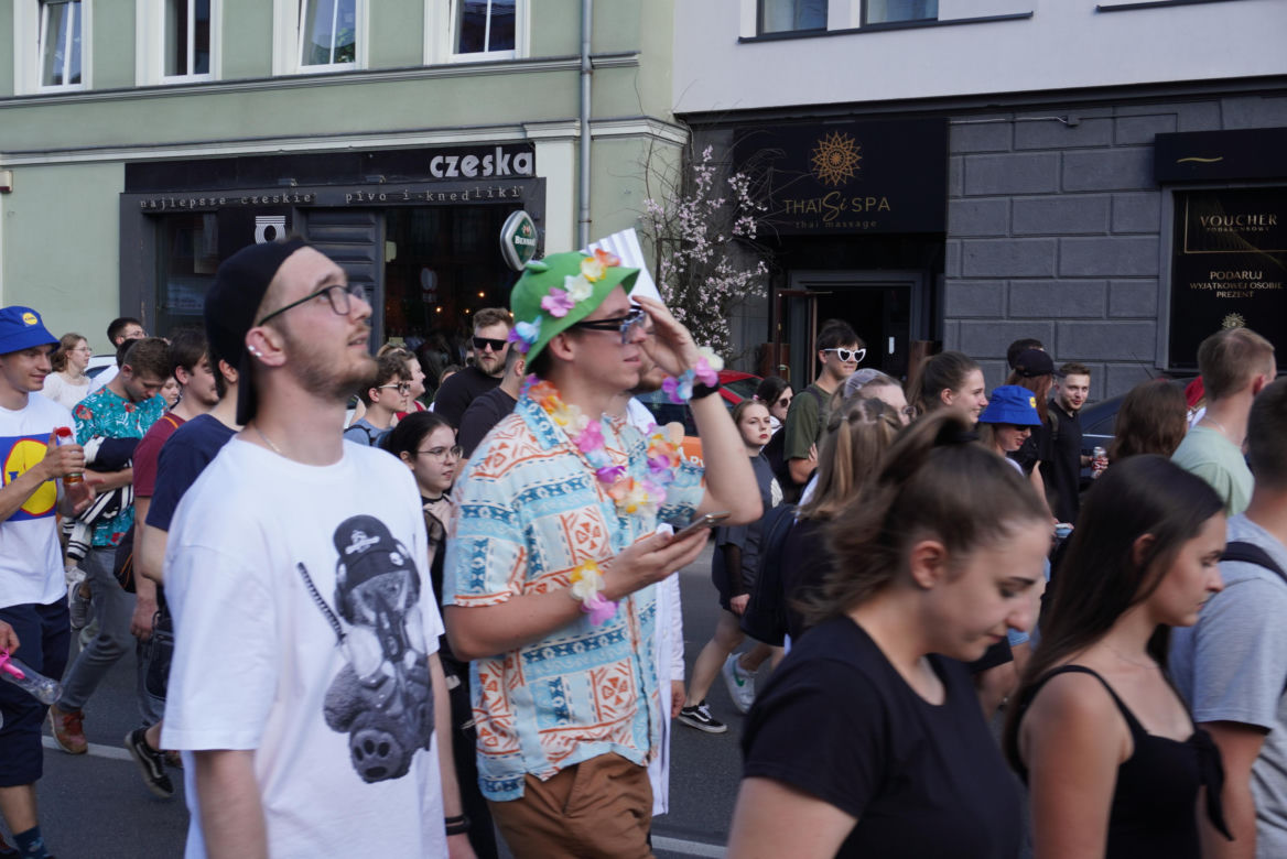 Igry 2024. Barwny korowód studentów przeszedł ulicami Gliwic