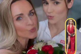 Mama Anastazji Kuś w odważnej sukni z głębokim wycięciem. Przyćmiła sławną córkę na imprezie!