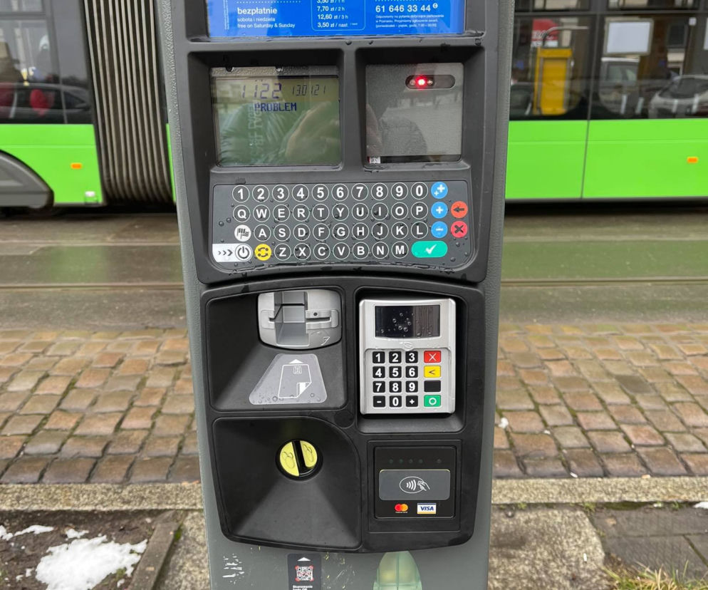 Nowy parkomat SPP Poznań 