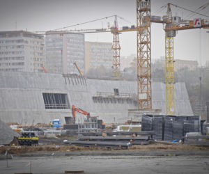 Budowa Fabryki Wody - listopad 2020