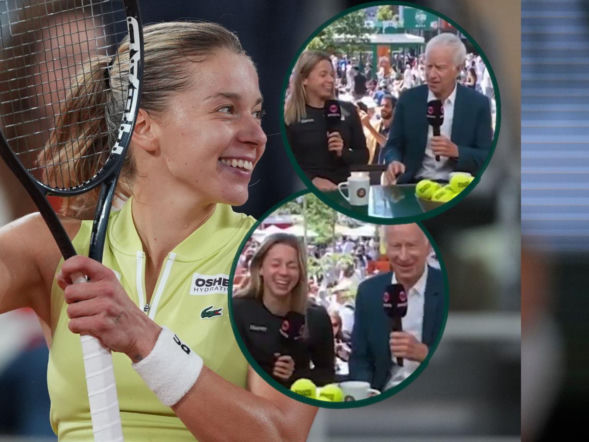 Maja Chwalińska zawstydziła słynnego Johna McEnroe w programie na żywo! Ale palnęła! [WIDEO]