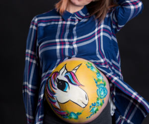 Belly Painting, czyli malowanie brzuszków