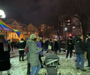 Strajk kobiet w Olsztynie (28.01.2021)