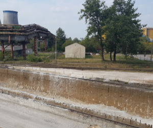 Remont wielkiego pieca w Dąbrowie Górniczej