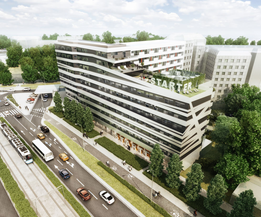 Mikroapartamentowiec STARTER II we Wrocławiu