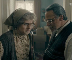 Stulecie Winnych 4, odc. 41: Andzia (Barbara Wypych), Stanisław (Jan Wieczorkowski)